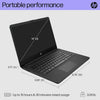 HP High-Performance Business Laptop, 14" HD Micro-Edge Touchscreen, AMD Ryzen 7 5700U, 32GB RAM, 1TB SSD, Webcam, SD Card Reader, HDMI, Wi-Fi, Bluetooth, Windows 11 Home, Black