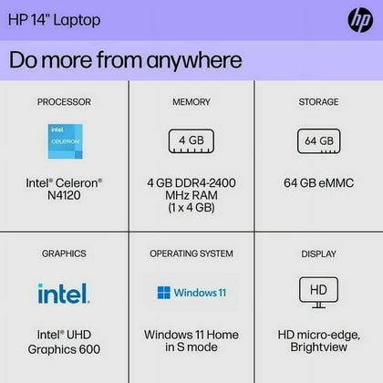 HP Stream Business Laptop, 14