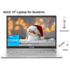 Asus Vivobook 14" Laptop for Students, Laptop Computers with Intel Core i3-1115G4 Processor, 8GB RAM, 512GB SSD, Intel UHD Graphics 770, Bluetooth, Windows 11 Home, Multifunctional Brush