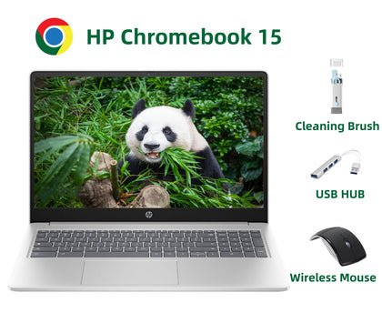 HP Chromebook 15 Laptop, 15.6