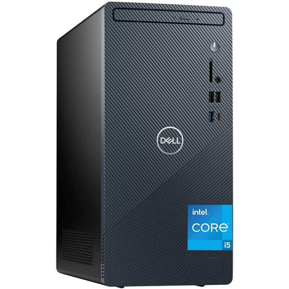 Dell Inspiron Desktop, 12th Gen Intel Core i5-12400 (6-Core, 18M Cache, up to 4.4GHz), 12GB RAM, 256GB SSD, 1TB HDD, Windows 11 Home