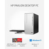 Newest HP Pavilion Desktop PC, AMD Ryzen 3 5300G (Beats i7-10750H), 16GB RAM, 512GB SSD, 1TB HDD, AMD Radeon Graphics, Wired Mouse and Keyboard, Wi-Fi, Bluetooth, Windows 11, Cefesfy Accessories