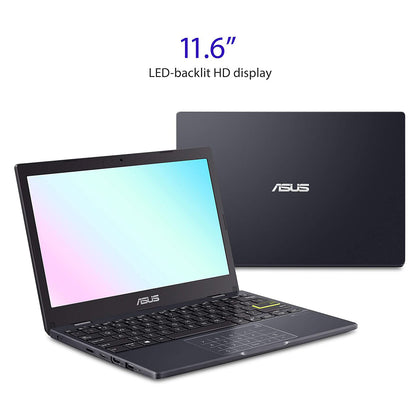 ASUS Laptop L210 Ultra Thin Laptop, 11.6” HD Display, Intel Celeron N4020 Processor, 4GB RAM, 64GB Storage, NumberPad, Windows 10 Home in S Mode with One Year of Microsoft 365 Personal, L210MA-DB01