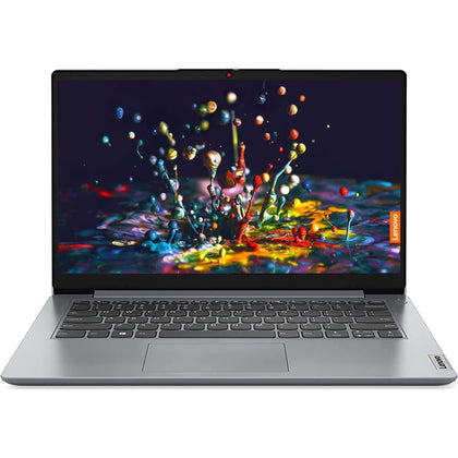 Newest Lenovo Ideapad 1i Laptop, 14 Inch HD Display, 6 Cores Intel Core i3-1215U, 20GB RAM, 512GB SSD, Intel UHD Graphics, WiFi, Bluetooth, Fingerprint Reader, Windows 11 Home in S Mode, Cefesfy