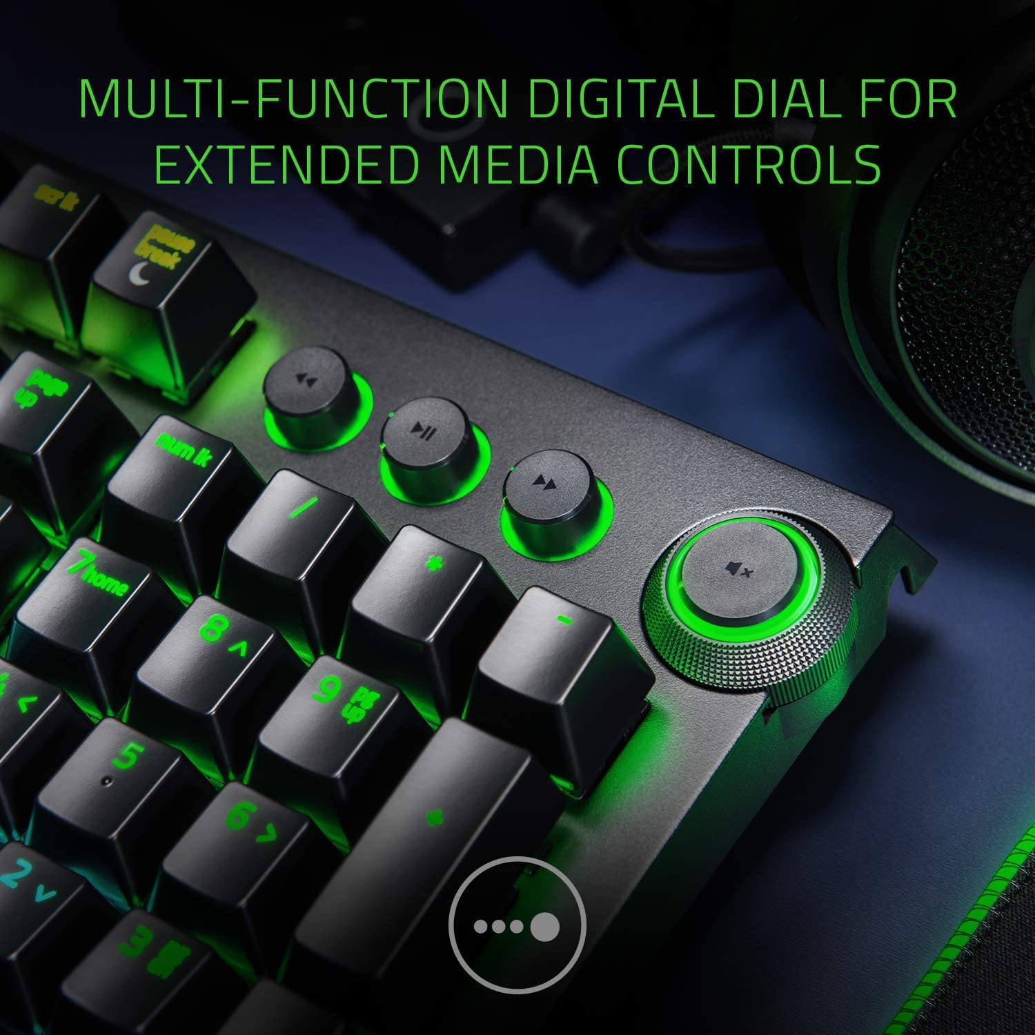  Razer BlackWidow Mechanical Gaming Keyboard: Green